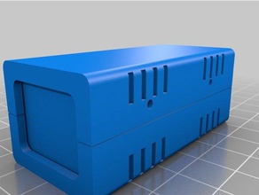 ethernet acoplador caixa de junção curto eletrônica personalizado 3d print model - Mito3D