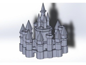 hyrule castle twighlight princesse jeux catan les colons de zelda 3d print model - Mito3D