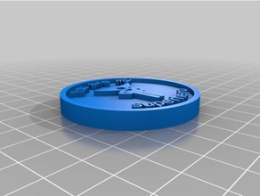 il mio personalizzati moneta creatore monete & distintivi su misura 3d print model - Mito3D