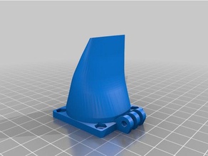 fan duct reprap 3d printer parts 3d print model - Mito3D