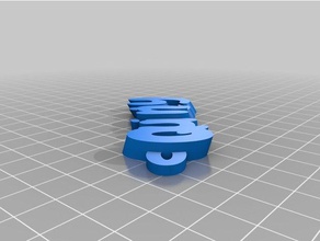 quinty keychains customized 3d print model - Mito3D