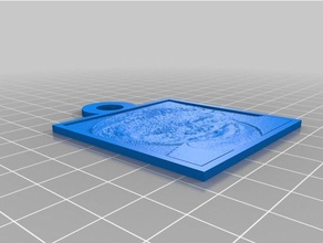 brian 3 0,1 mm 2d-Kunst kundengebundene 3d print model - Mito3D