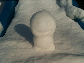 snowgie boneco de neve maker jogos congelados febre gelo a 3d print model - Mito3D