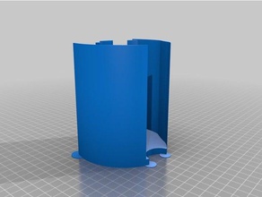 colacanaircocooler automotive luftgekühlte Auto soda Dosenhalter 3d print model - Mito3D