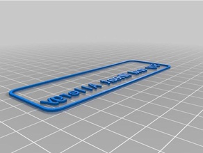 pre k 30 pm segni e loghi su misura 3d print model - Mito3D