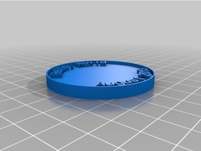 mi personalizados moneda chip monedas & insignias personalizado 3d print model - Mito3D