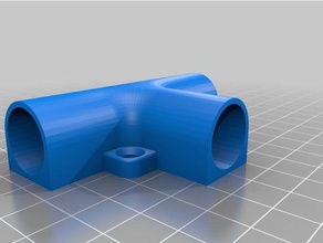 t-peça de tubulação 16mm as ferramentas 3d print model - Mito3D