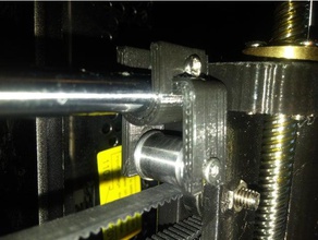 l'axe x de la ceinture gratter fixer le tendeur Imprimante 3d accessoires courroie correctif p802m prusa i3 3d print model - Mito3D