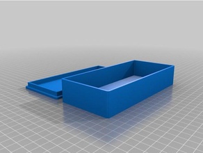 özelleştirilmiş yuvarlak dikdörtgen kutumu kaplar 3d print model - Mito3D