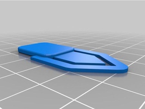 mi personalizados marcador de clip papel mini la oficina personalizado 3d print model - Mito3D