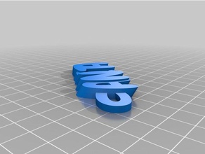 anita organización personalizado 3d print model - Mito3D