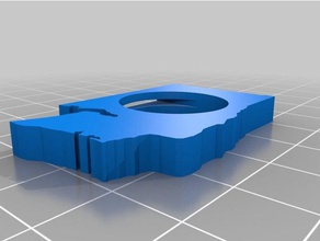 washington state coin holder coins & badges 3d print model - Mito3D