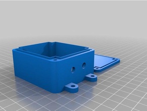 mi personalizados caja de todo a prueba agua la electrónica personalizado 3d print model - Mito3D