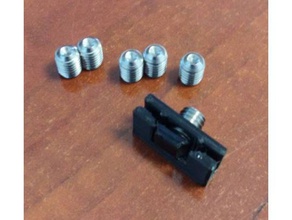 adjustable belt tensionner m6 screw 3d printer accessories 3d print model - Mito3D
