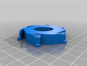 meu personalizados spool adaptador hub Impressora 3d de peças personalizado 3d print model - Mito3D
