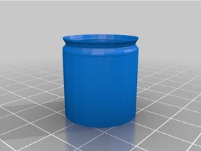 mini ticari kullanım kavanoz kaplar jar 3d print model - Mito3D