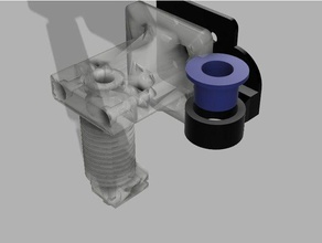 capteur inductif de l'adaptateur prusa i3 L'imprimante 3d pièces 3d print model - Mito3D