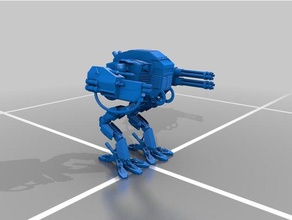 mech La stampa 3d robot giocattolo 3d print model - Mito3D
