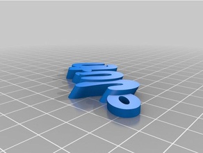 justin organization customized 3d print model - Mito3D