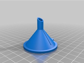 my customized parametric funnel kitchen & dining 3d print model - Mito3D