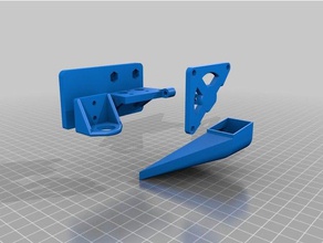 chimera-dual-bowden - versuchen geeetech prusa i3proc 3d-Drucker Teile kundengebundene 3d print model - Mito3D