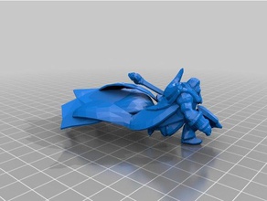 yorick modelleri ghouls Lig efsaneler kızlık sis minyatür Minyatürler model penta duvar 3d print model - Mito3D