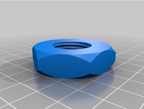 fillauer shuttle lock nut parts customized 3d print model - Mito3D