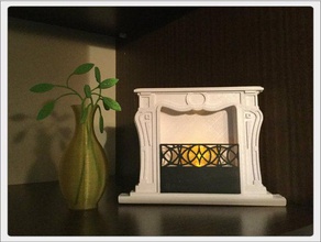 fireplace diy 3d printing fusion 360 led tanyaakinora toy 3d print model - Mito3D