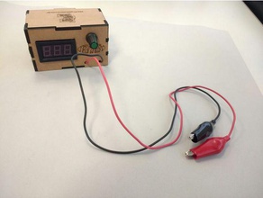 ev yapımı dijital kaynak mühendislik voltmetre eletronics 222 3d print model - Mito3D