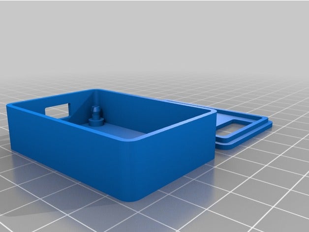 avr bolsillo programador caso impresos en 3d de la junta clips electrónica carcasa alojamiento openscad sparkfun 3D print model - Mito3D