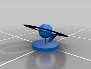 planet wring 3d printing planetary planets 3d print model - Mito3D