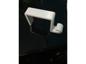 práctico escritorio gancho flaco de espesor la oficina fácil impresión gadget a mano el cúbico herramienta 3d print model - Mito3D