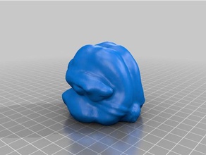 yogi man orang malu weeping buddha sculptures 3d scan davinci pro da vinci xyz yogiman 3d print model - Mito3D