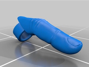 yüzük parmağı parmak 3d print model - Mito3D