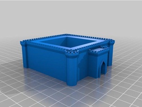 bloodbourne manter edifícios e estruturas personalizado 3d print model - Mito3D
