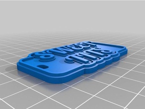 sweet tits keychain keychains customized 3d print model - Mito3D