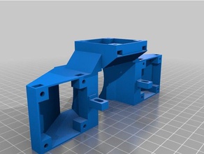 machina mk2 personalizado da ventoinha Impressora 3d de peças 3d print model - Mito3D