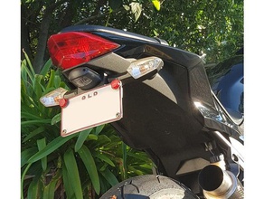 kawasaki ninja 300 fender eliminator a indústria automotiva os acessórios motocicleta 3d print model - Mito3D