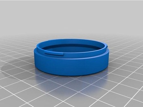 58 lid bayonet container containers customized 3d print model - Mito3D