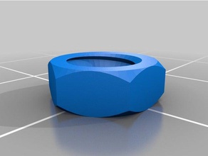 tek-lok-Mutter Teile kundengebundene 3d print model - Mito3D
