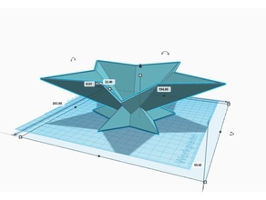 grande stella ciotola i contenitori 3d print model - Mito3D