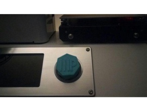monoprice mini poligonale manopola di controllo Stampante 3d parti selezionare mpsm mp poligono 3d print model - Mito3D