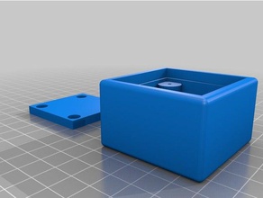 meine angepasste encloswazsquareure - Elektronik kundengebundene 3d print model - Mito3D