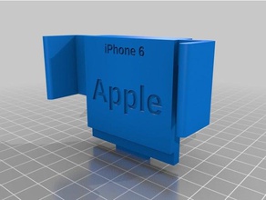 iphone se charging dock mobile phone customized 3d print model - Mito3D