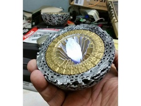 guardians galaxy infinity orb crystal props gem stone 3d print model - Mito3D