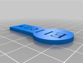 ellen household customized 3d print model - Mito3D