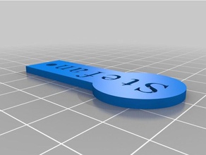stefan do agregado familiar personalizado 3d print model - Mito3D