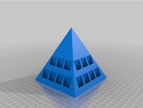 juul pod pyramid organization ecig pods vape 3d print model - Mito3D