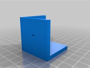 plexi-Glas-Fall oberen hinteren Ecke 3d Drucker Zubehör 3d print model - Mito3D