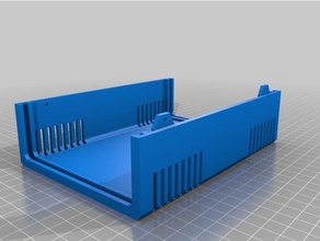 la base de caja l'électronique personnalisé 3d print model - Mito3D
